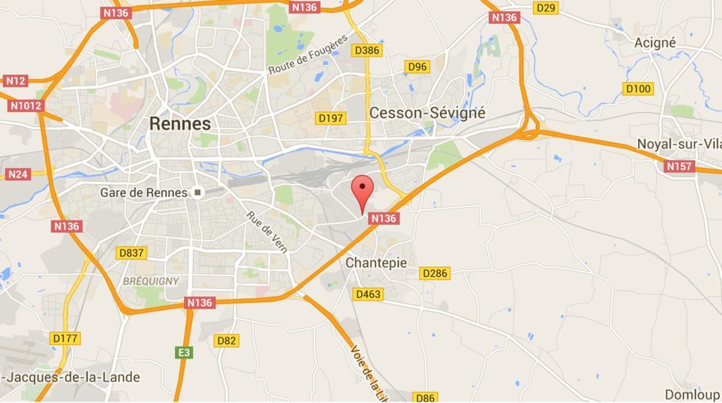 Premiere Classe Rennes Sud Est Шантепи Экстерьер фото